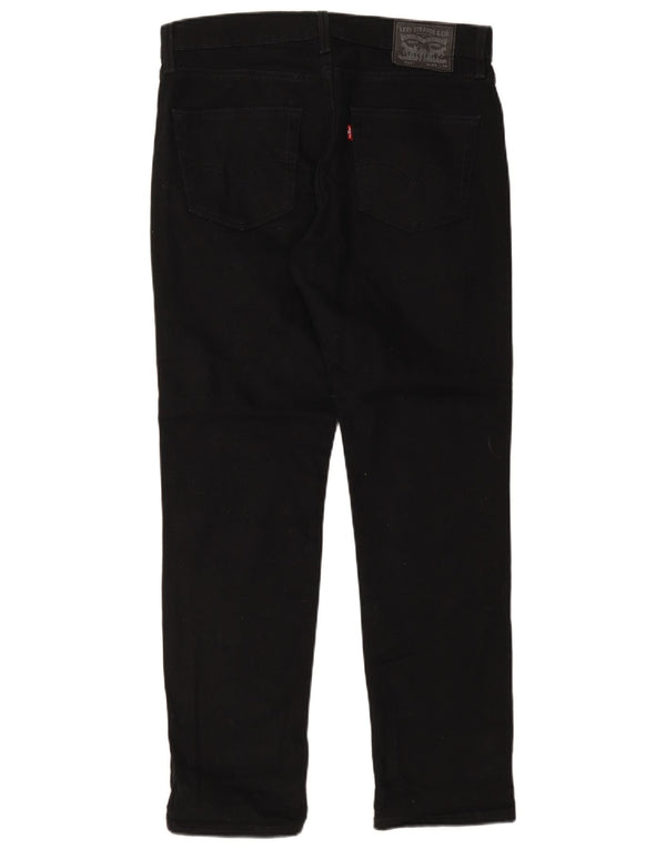 Levi's Mens 511 Slim Jeans W34 L30 Black Cotton