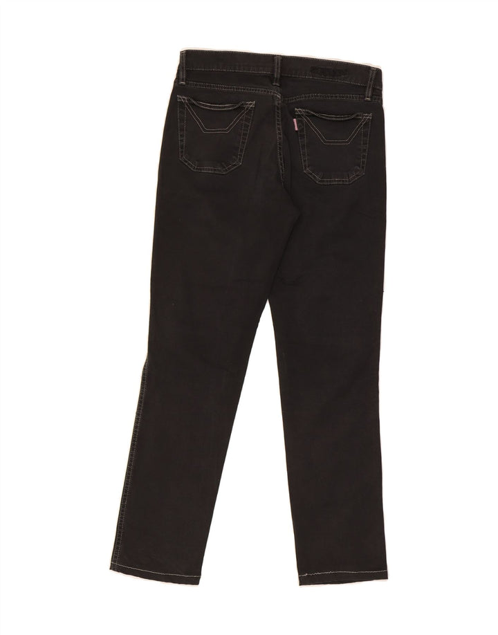 JECKERSON Womens Slim Jeans W27 L27 Black Cotton Vintage Jeckerson and Second-Hand Jeckerson from Messina Hembry 