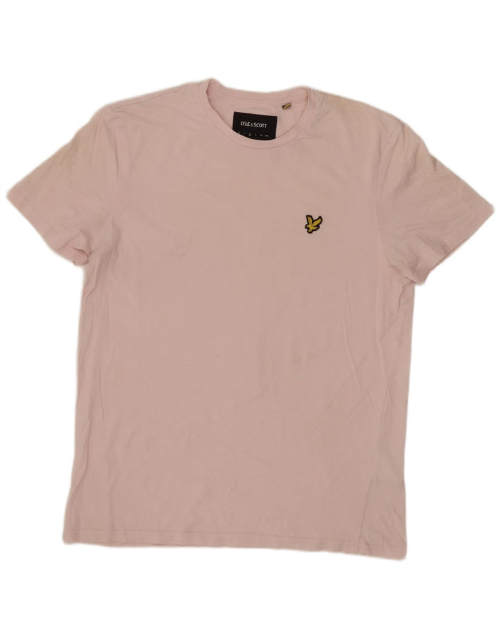 LYLE & SCOTT Tricou pentru bărbați Top Medium Pink Bumbac