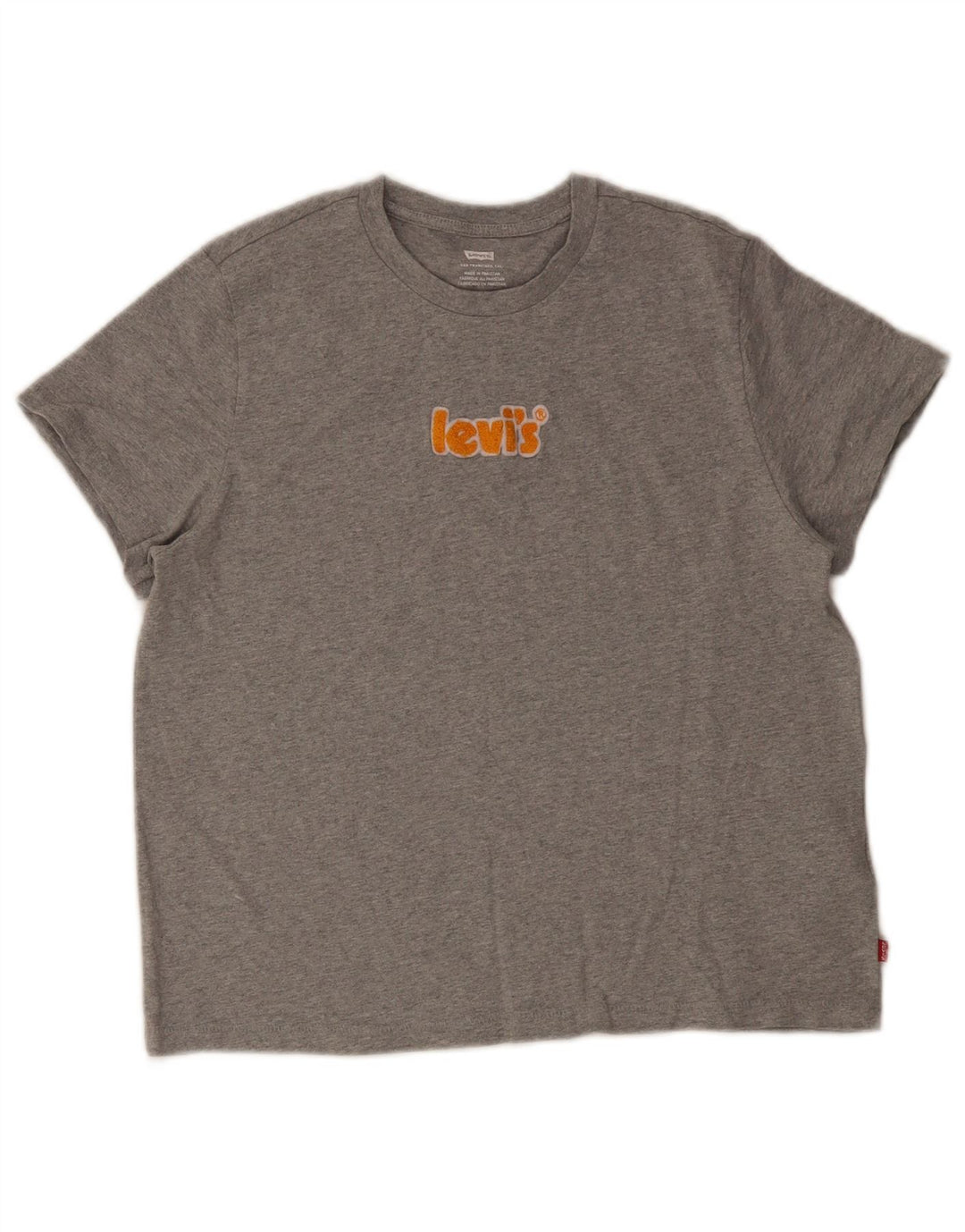Tricou grafic Levi's pentru femei Top UK 12 Medium Gri Bumbac