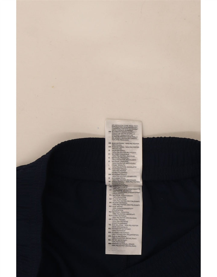 Pantaloni scurți sport grafic Adidas pentru bărbați, poliester mici, albastru