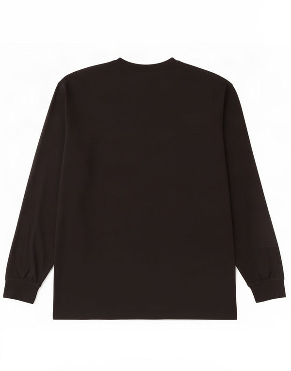 Vans pentru bărbați Classic Fit Graphic Top cu mânecă lungă XL, bumbac negru