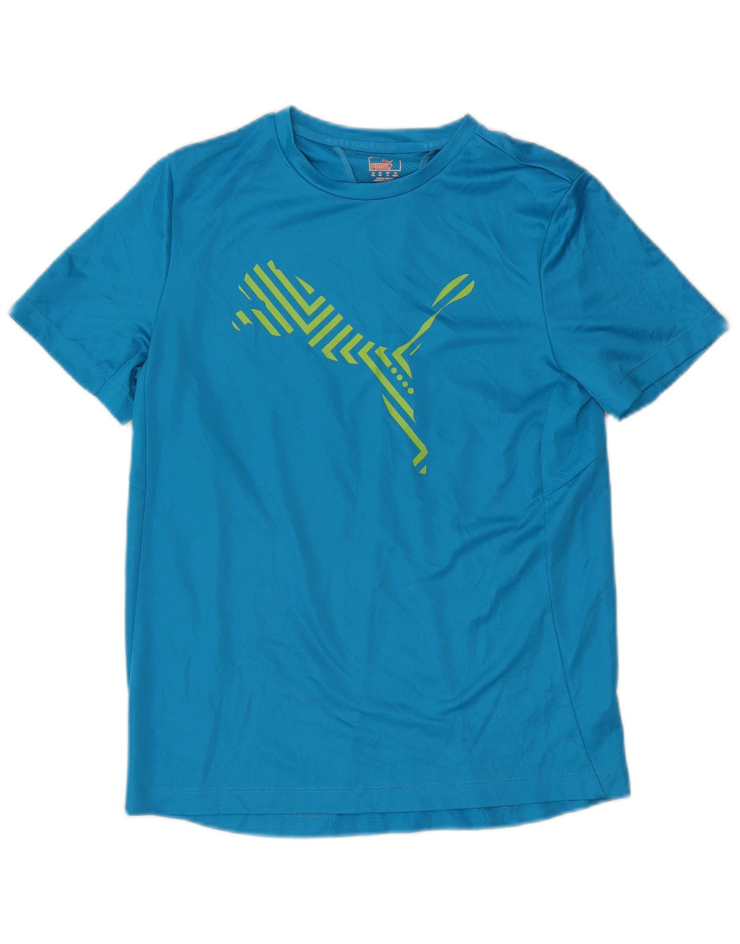 Tricou grafic Puma pentru băieți Top 15-16 ani poliester albastru