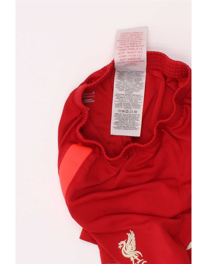 Pantaloni scurți sport Liverpool Nike pentru băieți 5-6 ani, roșu mediu, poliester color bloc