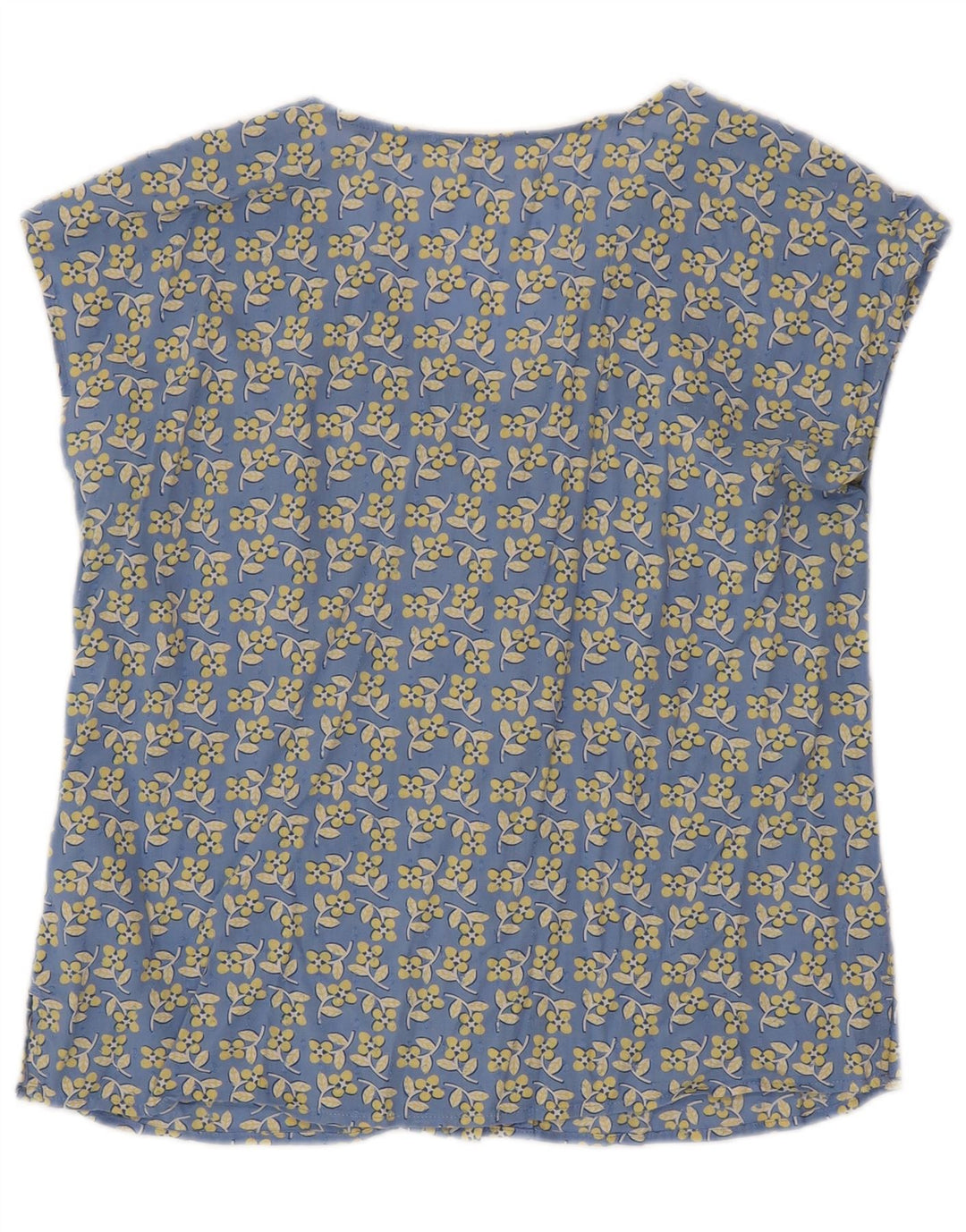 Bluză cu mânecă scurtă pentru femei White Stuff Top UK 12 Medium Blue Floral