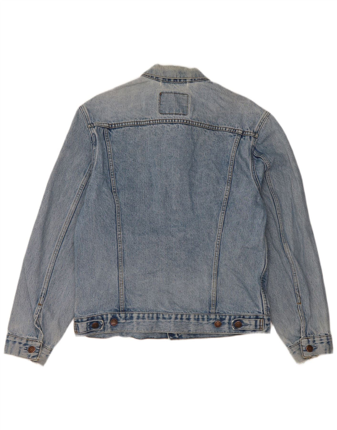Jachetă de blugi pentru bărbați Levi's UK 38, bumbac albastru mediu