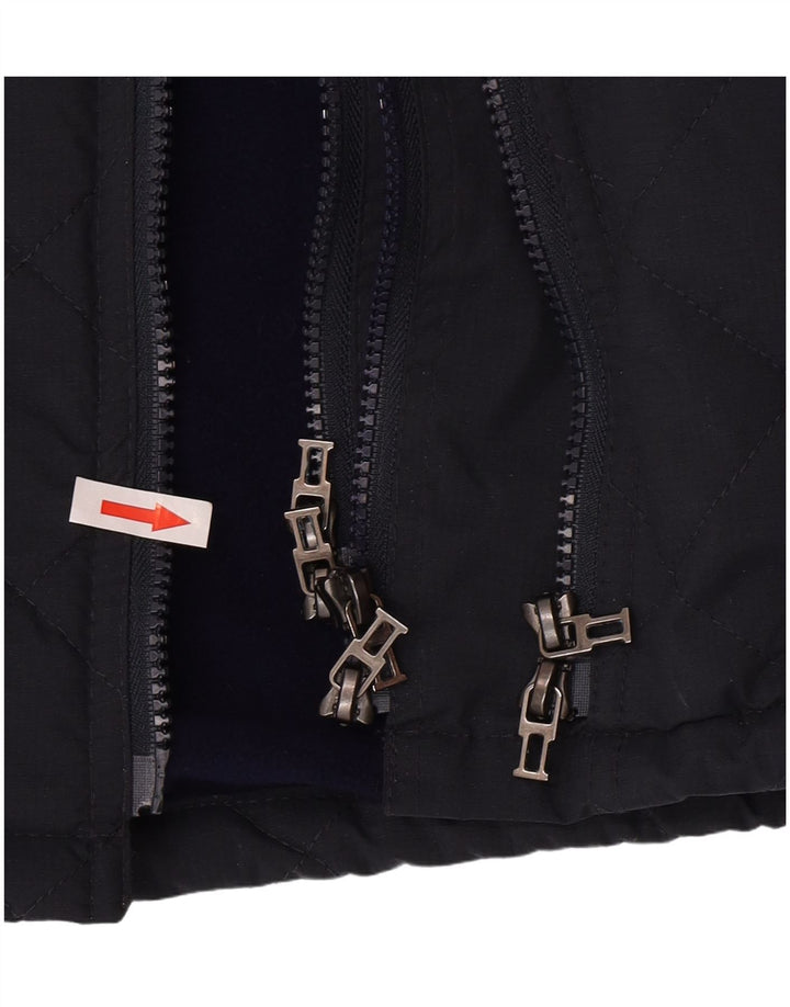 Jachetă căptușită pentru bărbați Superdry UK 38 Medium Navy Blue Marine