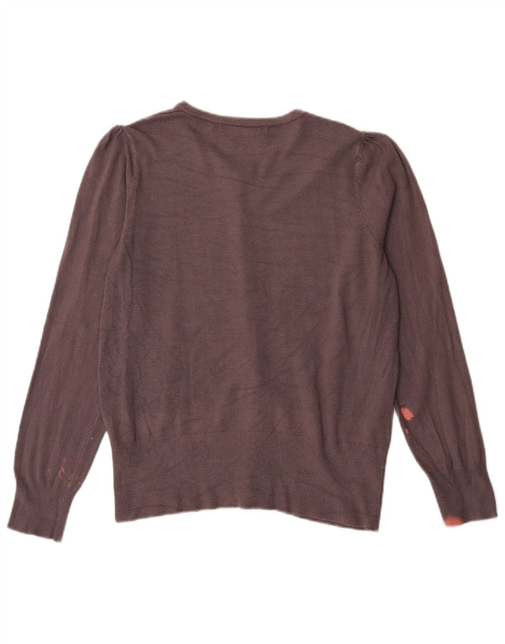 Pulover cardigan pentru femei Marks & Spencer UK 12 Medium Gri Viscose