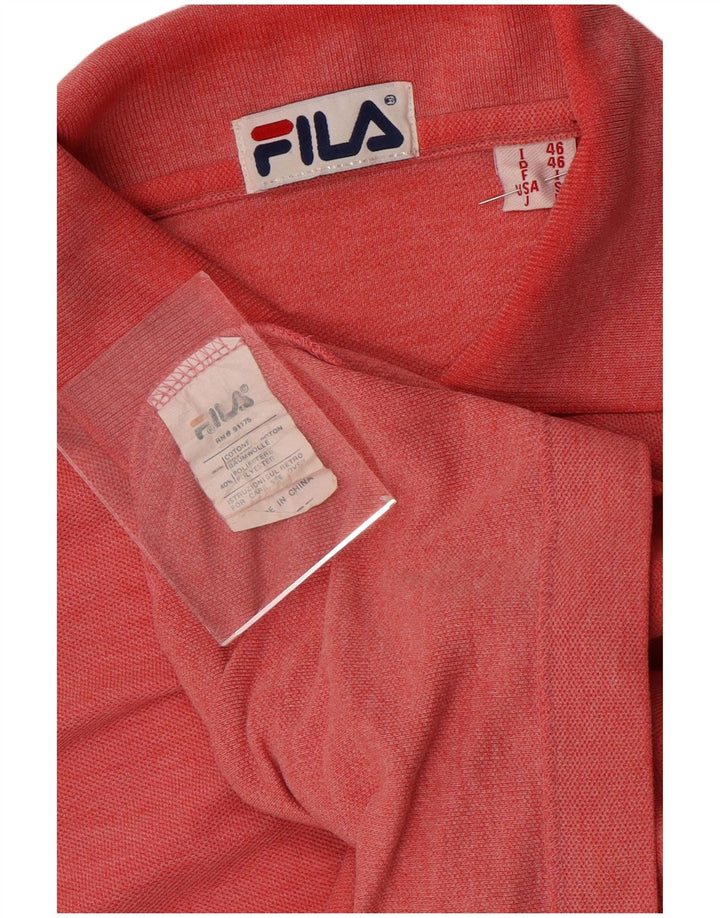 Tricou Polo Fila Bărbați IT 46 Bumbac Roșu Mic