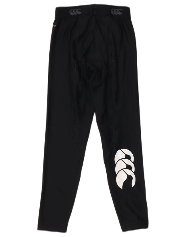 Leggings cu grafic pentru fete Canterbury 7-8 ani poliester negru mic