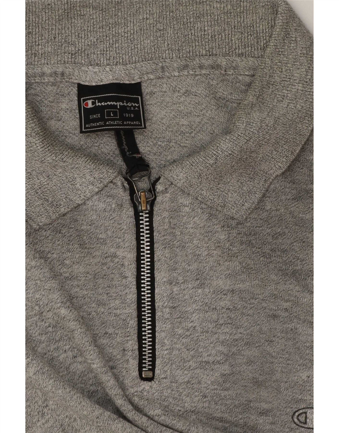 Tricou polo Champion pentru bărbați, mare, gri cu pete