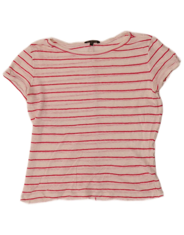 Top tricou Massimo Dutti pentru femei UK 6 XS cu dungi albe
