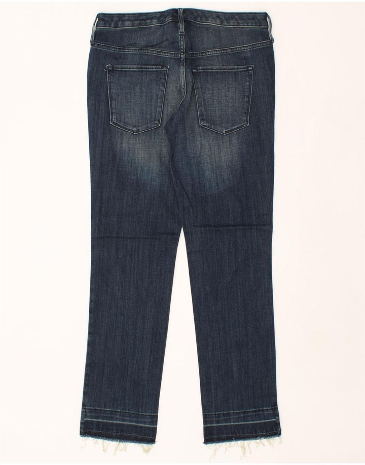 MOSSIMO Womens Mid Rise Straight Jeans US 6 Medium W28 L29 Navy Blue Vintage Mossimo and Second-Hand Mossimo from Messina Hembry 