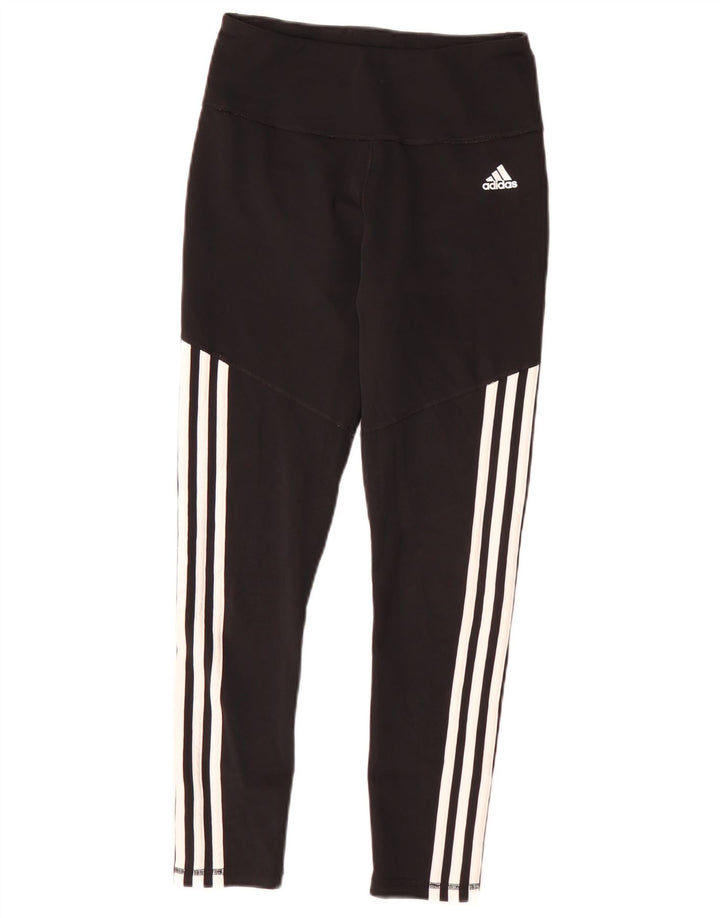 Leggings Climalite Adidas pentru femei UK 8/10 Small Black