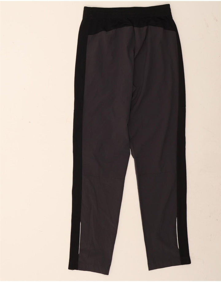 Pantaloni de trening Fila pentru bărbați, gri mediu, poliester color bloc