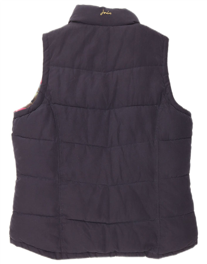 Gilet căptușit pentru femei JOULES UK 12 Medium Bleumarin Poliester