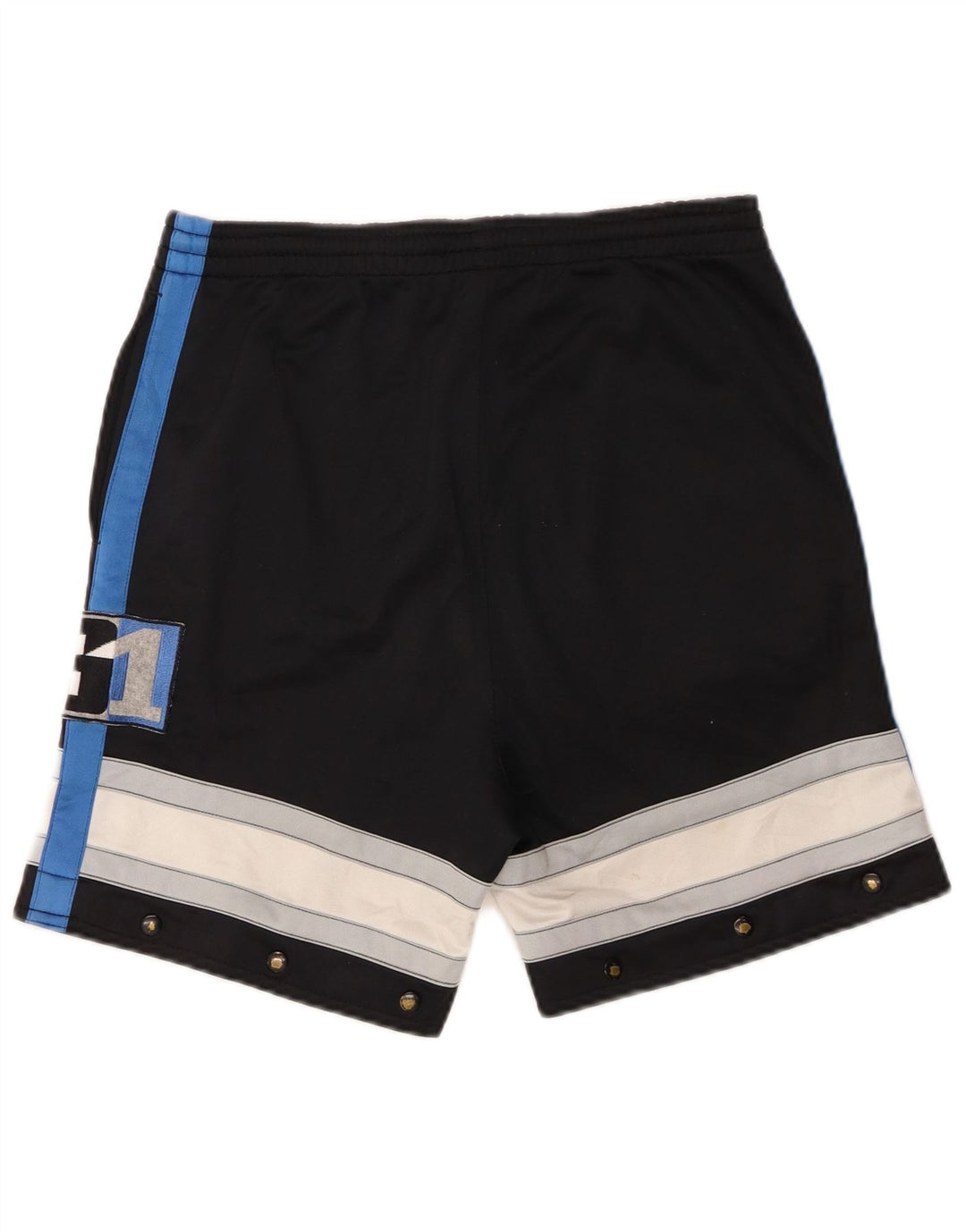 Pantaloni scurți sport Lotto pentru bărbați Marea Britanie 38/40 Poliester color bloc negru mediu
