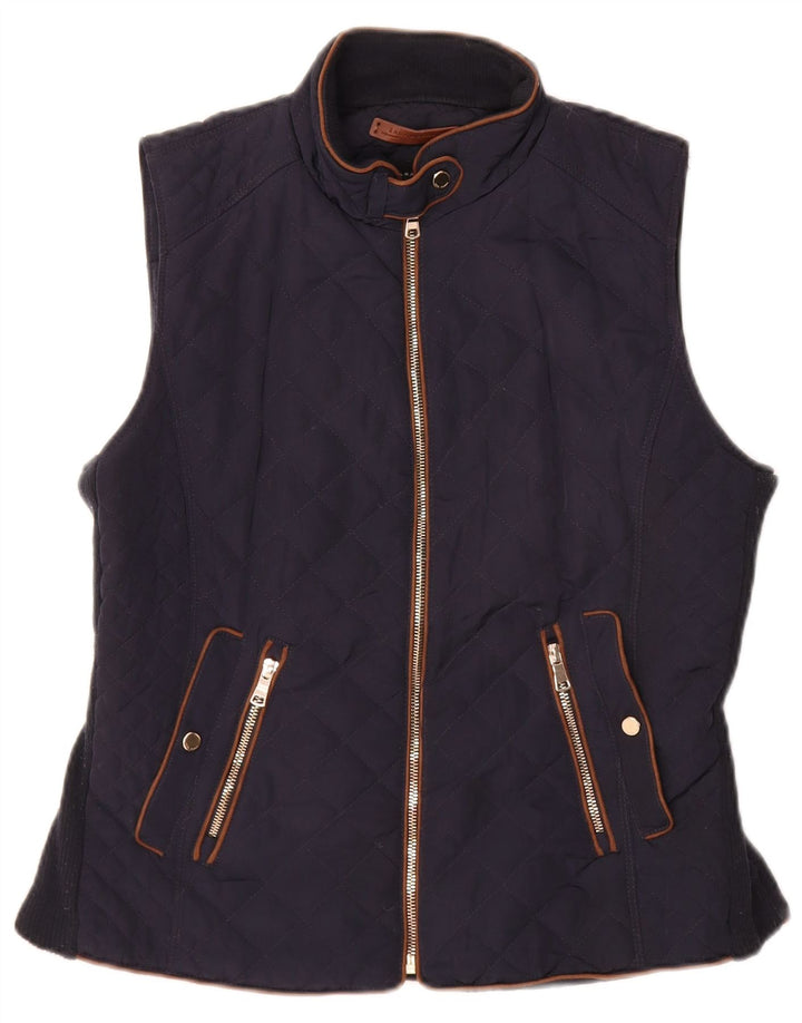 Gilet matlasat pentru femei Zara UK 16, mare, bleumarin