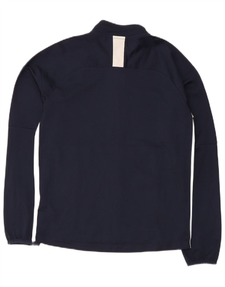 Jachetă de trening Nike Dri Fit pentru băieți 12-13 ani, mare, bleumarin