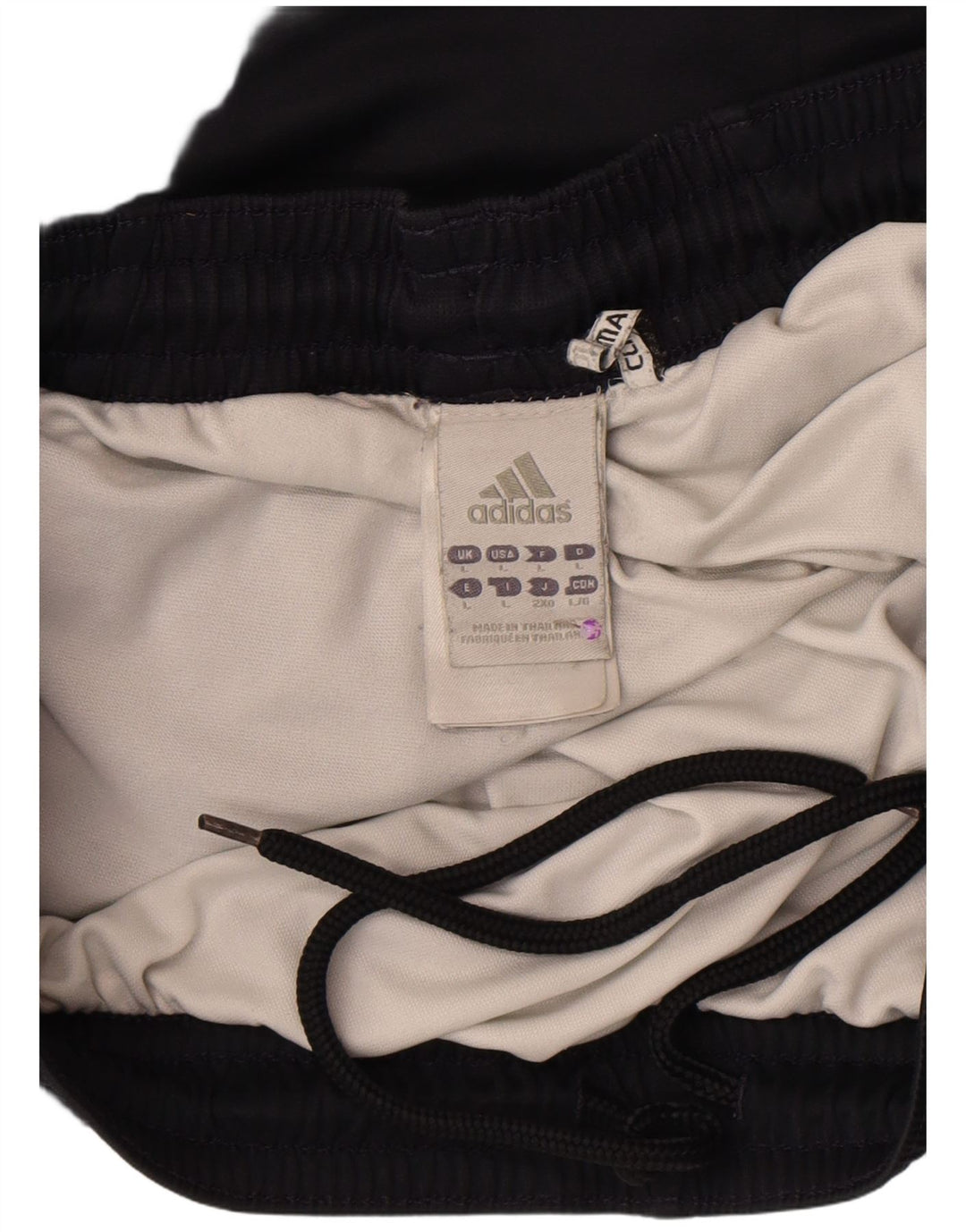 Pantaloni scurți sport pentru bărbați Adidas Climacool, mari, negru, poliester color bloc