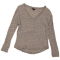 Top pentru femei Massimo Dutti cu mânecă lungă UK 12 Medium Gri Pete