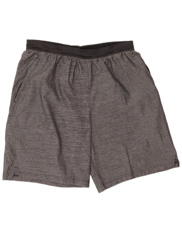 Pantaloni scurți sport pentru bărbați Adidas XL, gri, poliester stricat