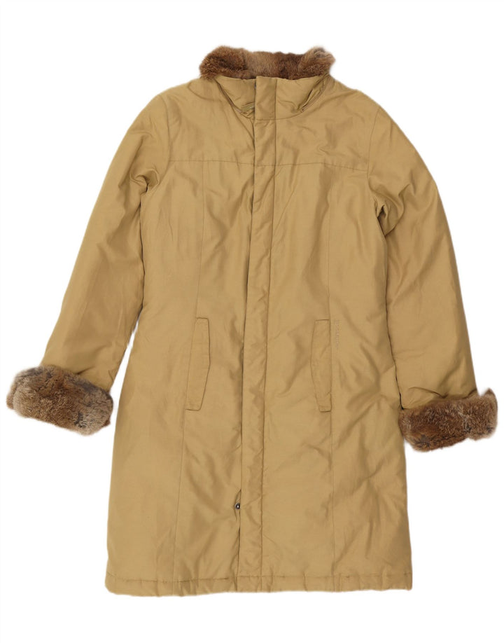 Palton căptușit pentru femei Woolrich UK 14 Medium Beige Bumbac
