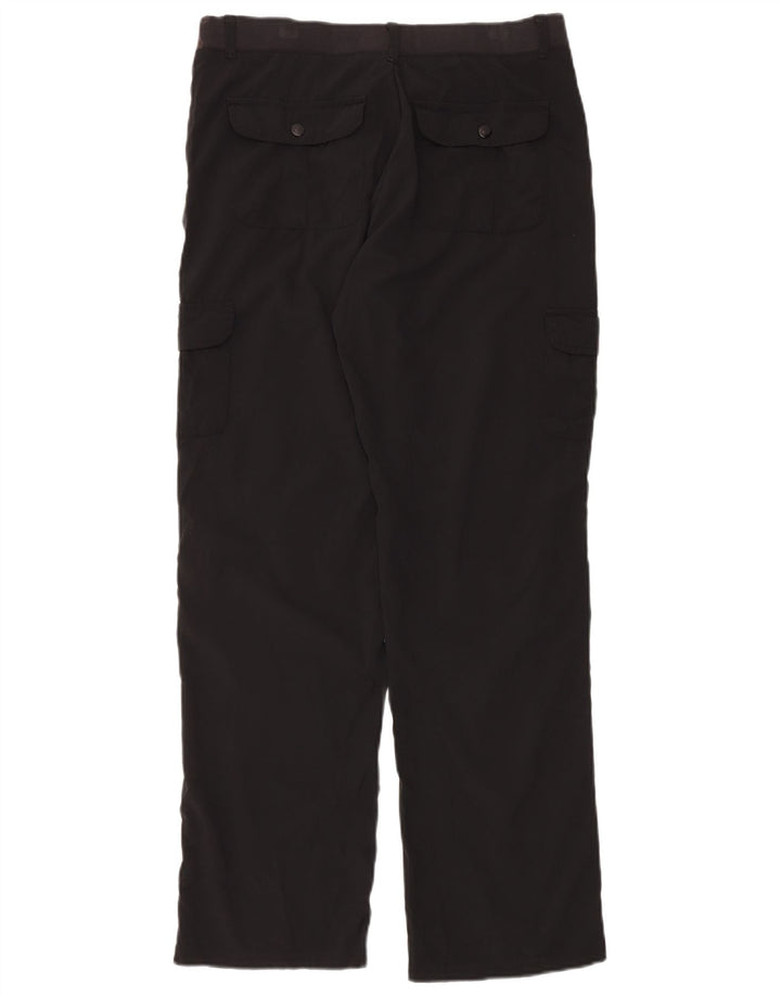 Pantaloni cargo pentru femei Lee, cu croiala relaxată, US 8 Medium W32 L32 Poliester negru