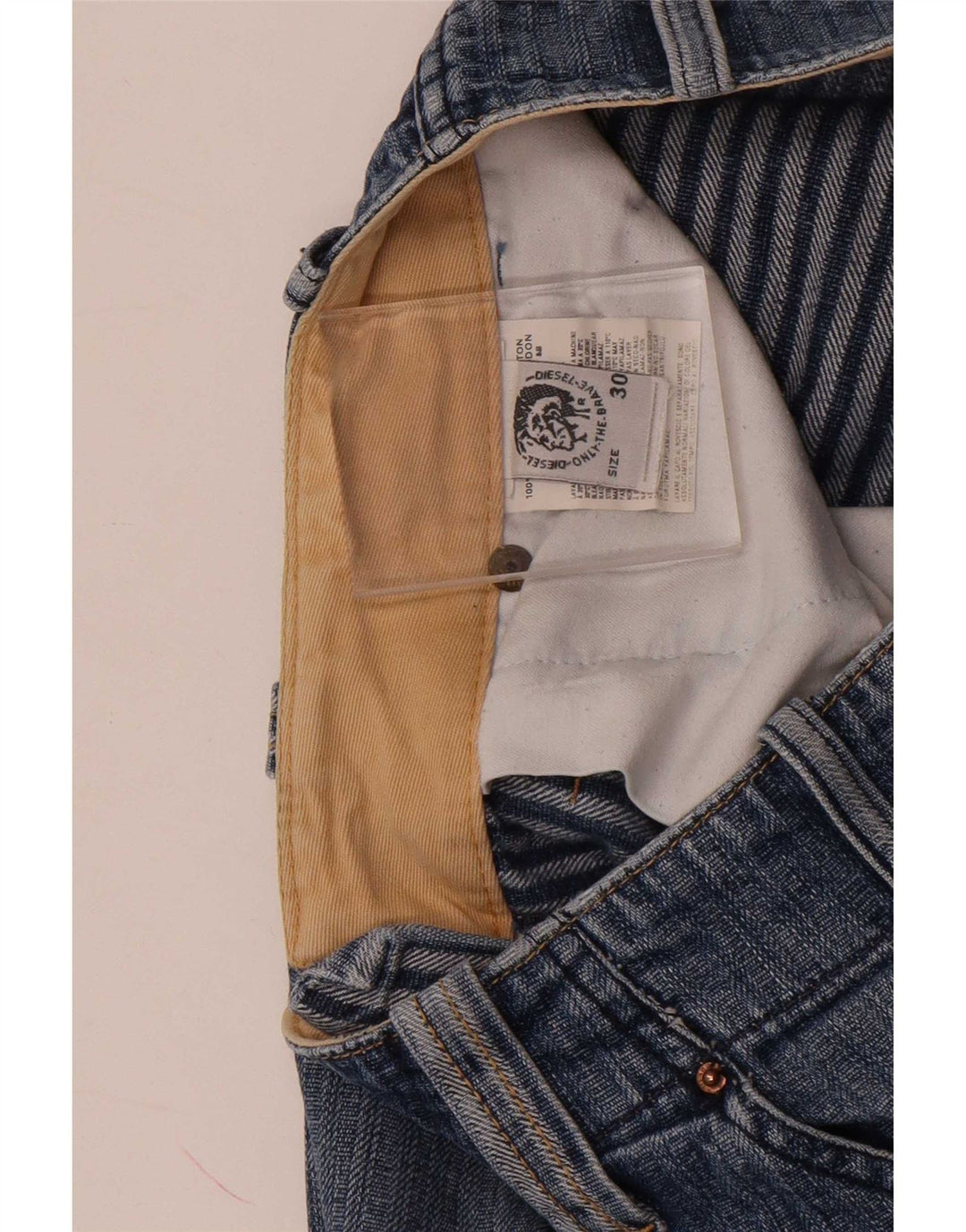 Jeans Bootcut pentru bărbați Diesel W30 L32 Bumbac albastru