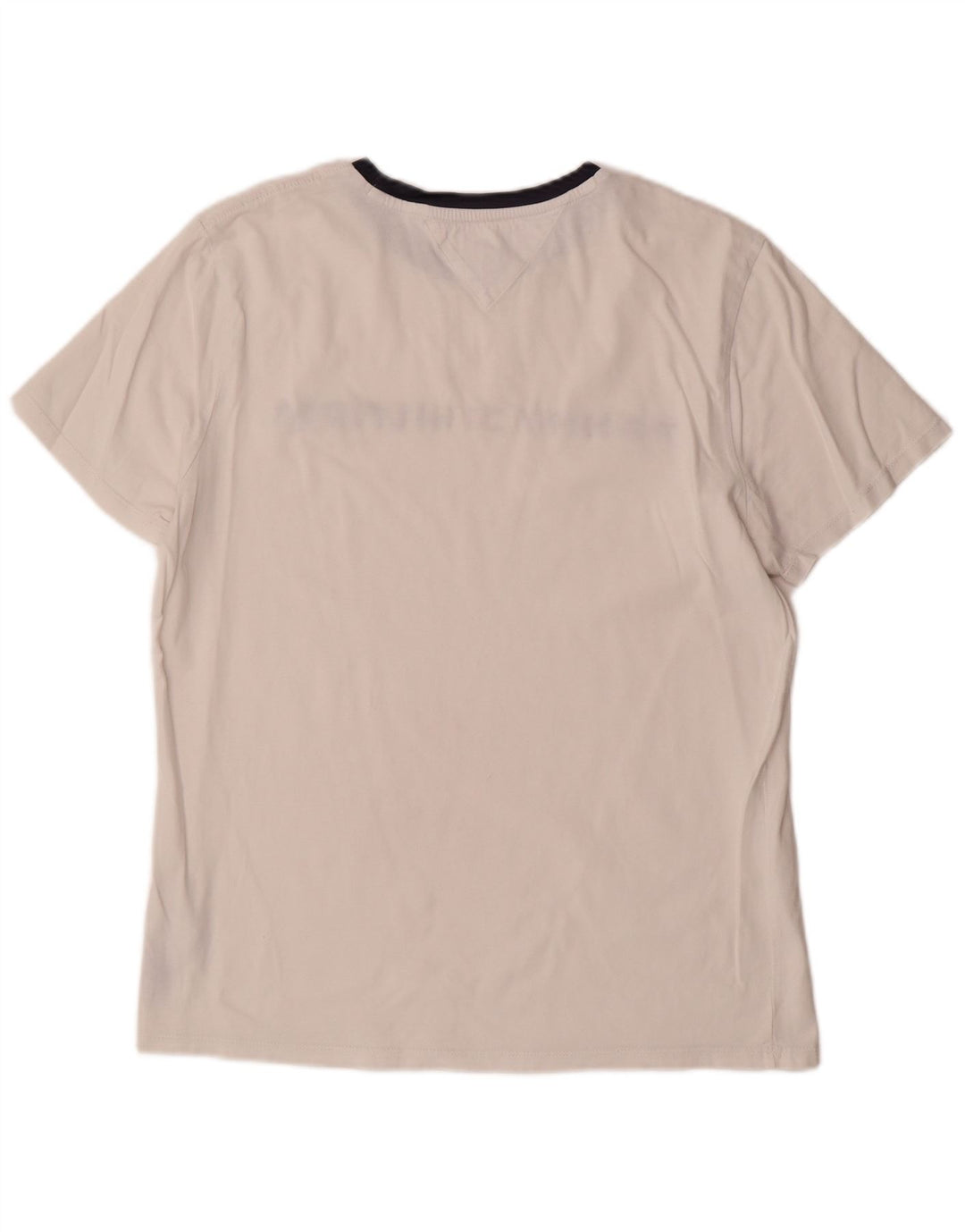 Tricou grafic Tommy Hilfiger pentru bărbați Top mediu alb