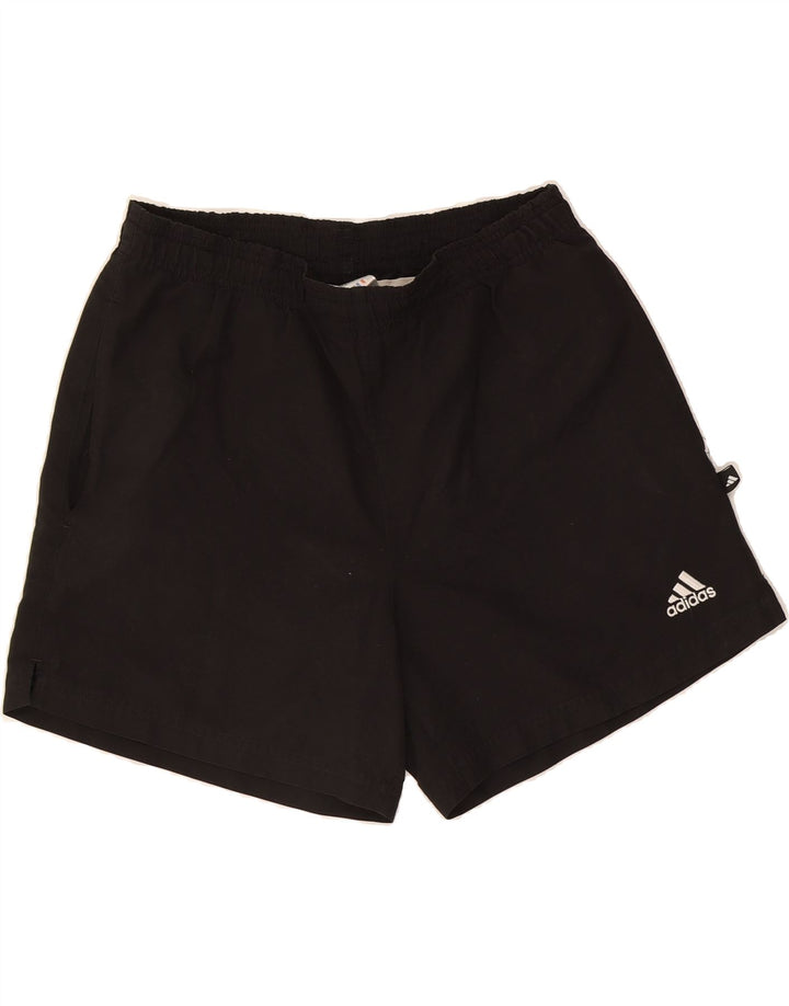ADIDAS Mens Sport Shorts Small  Black Polyester Vintage Adidas and Second-Hand Adidas from Messina Hembry 
