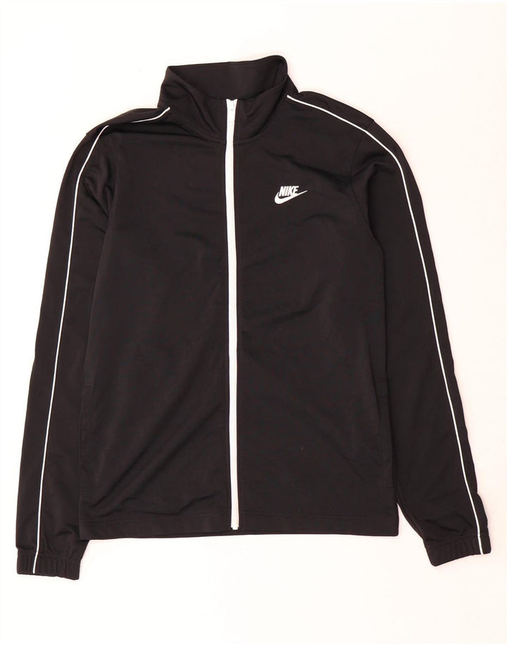 Jachetă de trening pentru femei NIKE UK 10 Poliester negru mic