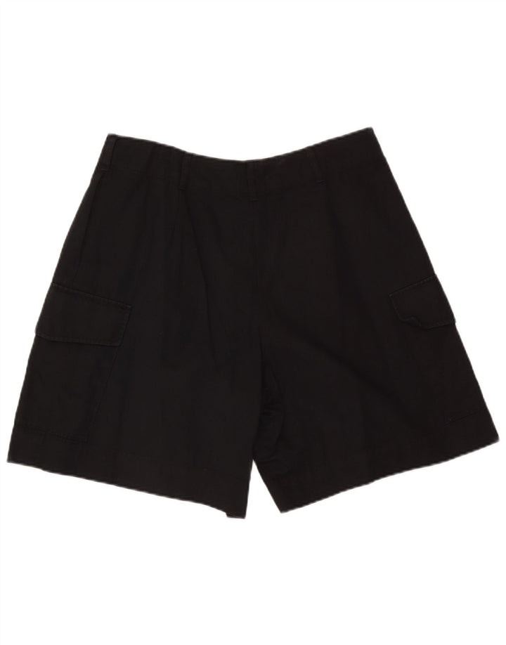 Pantaloni scurti cargo Massimo Dutti pentru femei EU 42 Large W32 Bumbac negru