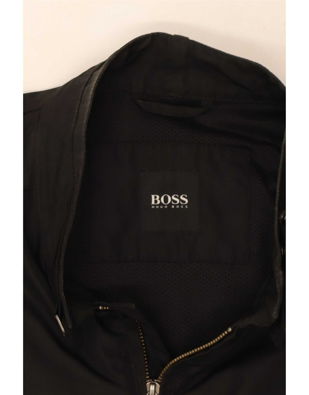 Jachetă bomber pentru bărbați Hugo Boss EU 54 2XL Poliester negru