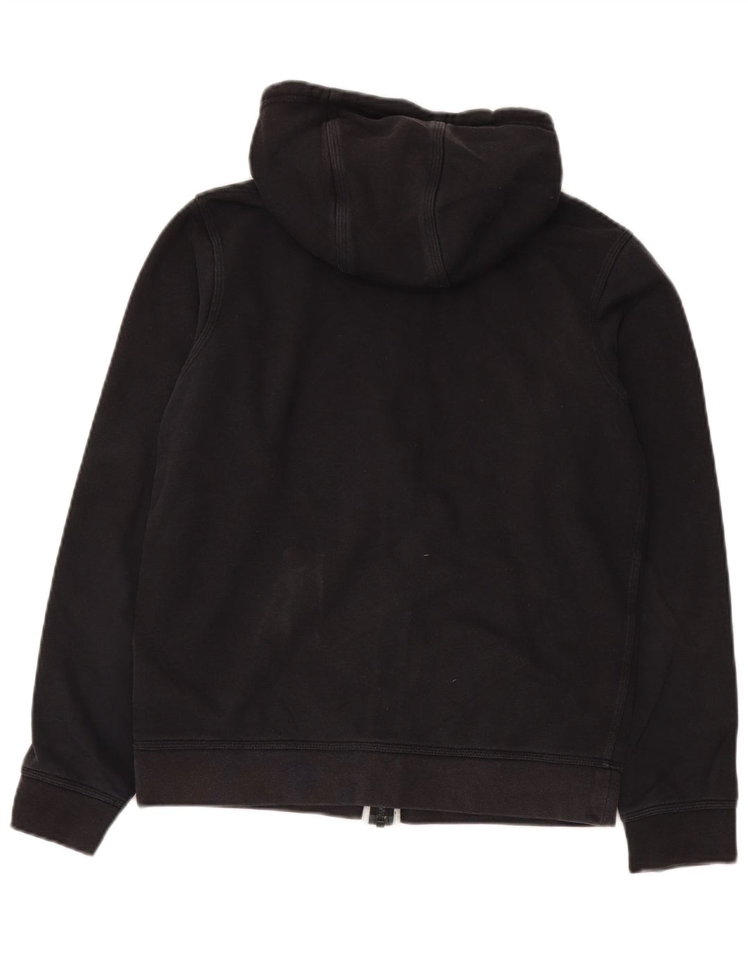 Pulover Nike pentru bărbați, cu fermoar, bumbac, negru