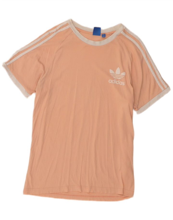 Tricou pentru bărbați Adidas Top mare bumbac roz