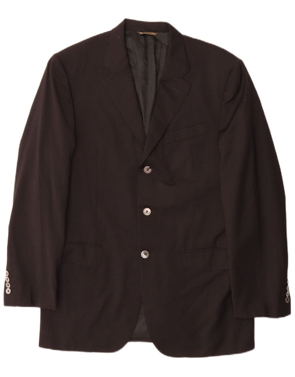 Jachetă pentru bărbați Cerruti 1881 cu 3 nasturi IT 50 Large Black