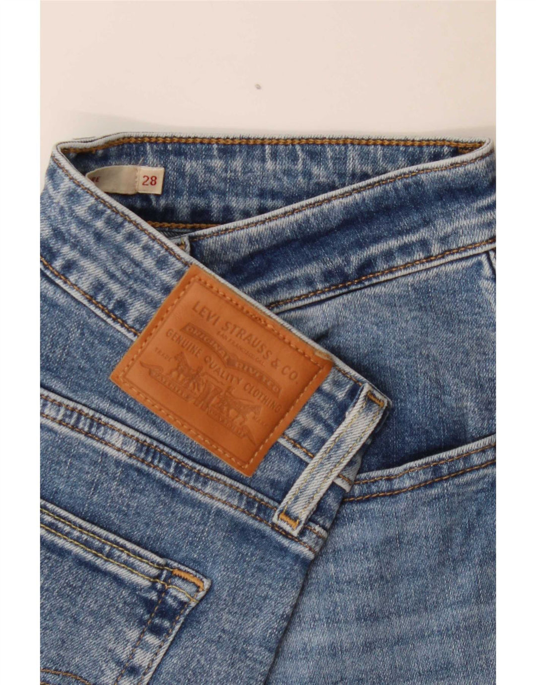 Blugi evazați pentru femei Levi's W28 L30 albastru