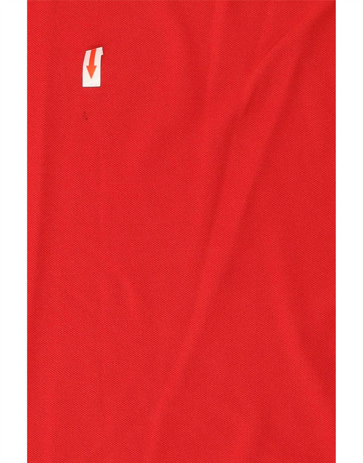 Tricou polo Puma pentru bărbați, bumbac roșu mediu