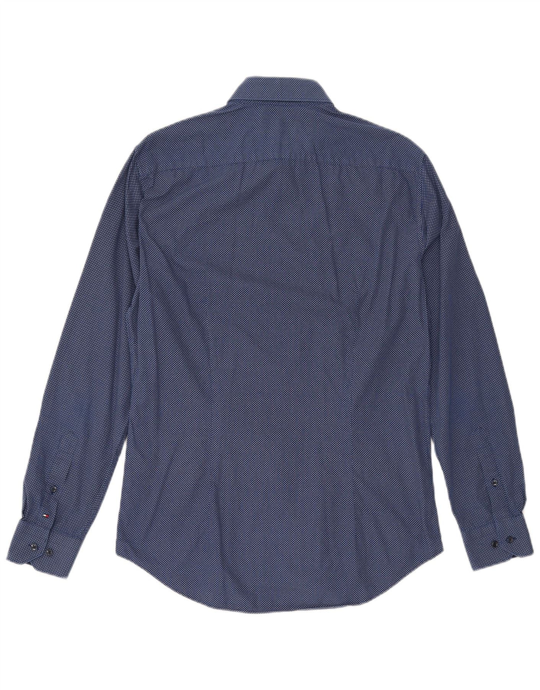 TOMMY HILFIGER Cămașă pentru bărbați cu model abstract Mărimea 15 1/2 39 Mediu Bleumarin