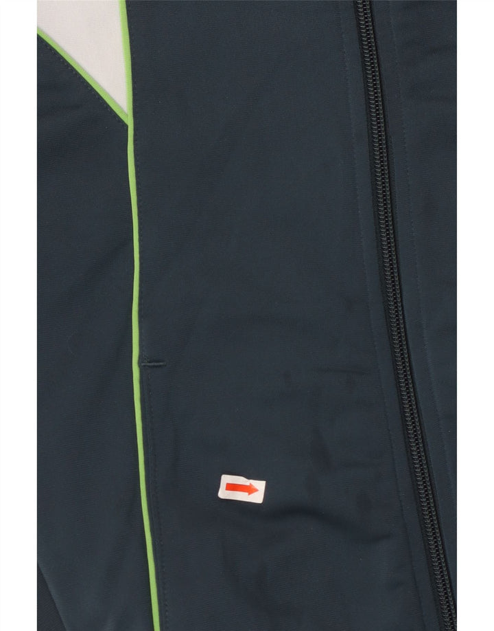 Jachetă de trening PUMA pentru femei UK 12 Medium Bleumarin Colorblock