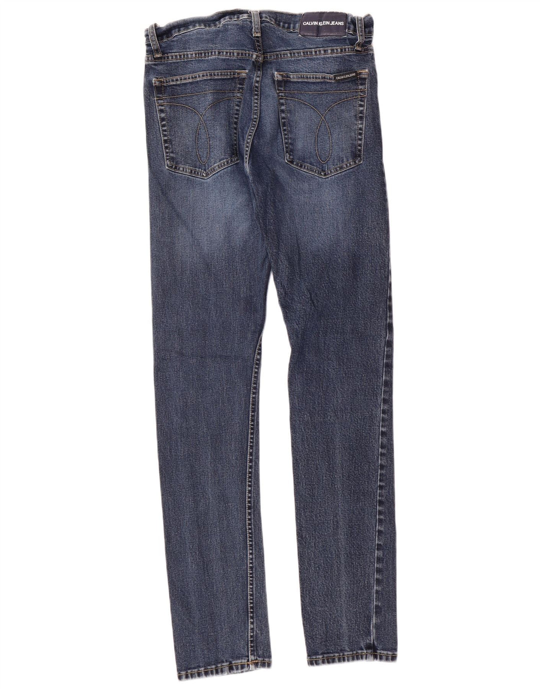 Blugi slim pentru bărbați CALVIN KLEIN W30 L32 Bumbac albastru