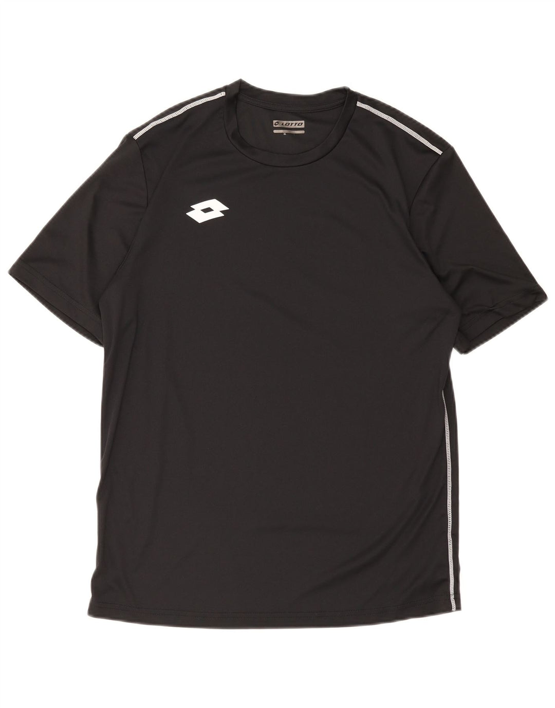 Tricou Bărbați Lotto Top Mare Poliester Negru