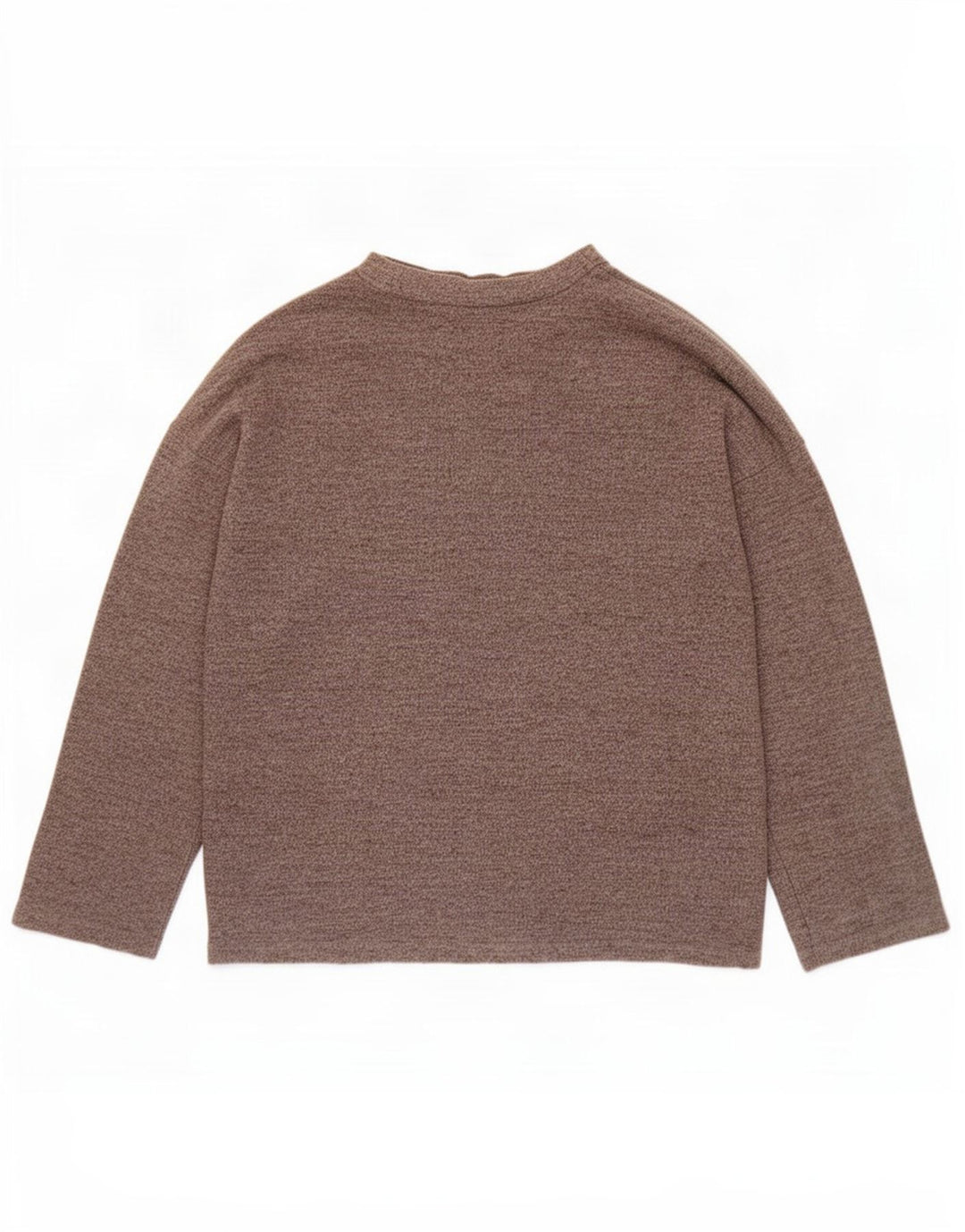 Pulover supradimensionat pentru femei Zara, cu gâtul turn, UK 10, poliester, gri mic