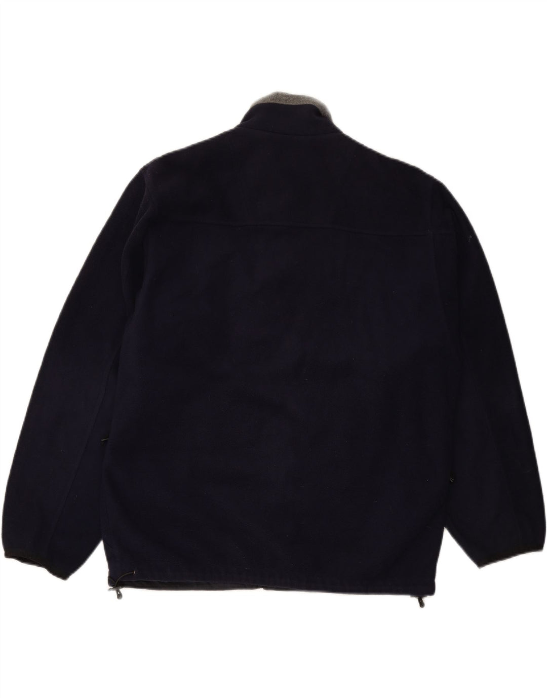 Jachetă fleece pentru bărbați SCHOTT UK 40, mare, albastru, poliester