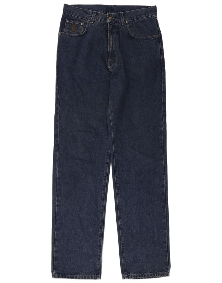 Trussardi blugi pentru bărbați drepte W34 L32 bumbac bleumarin