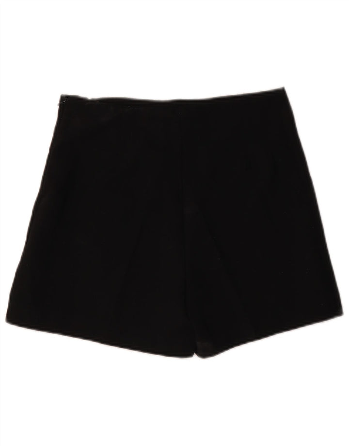 Pantaloni scurți casual pentru damă Zara Mici W26 Poliester negru