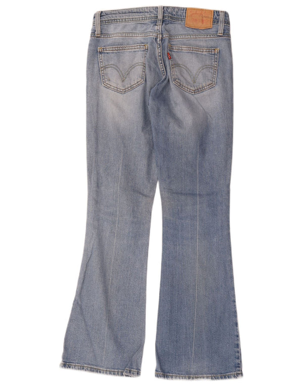 Levi's Womens 518 Super Low Bootcut Jeans US 1 XS W28 L29 Blue Cotton