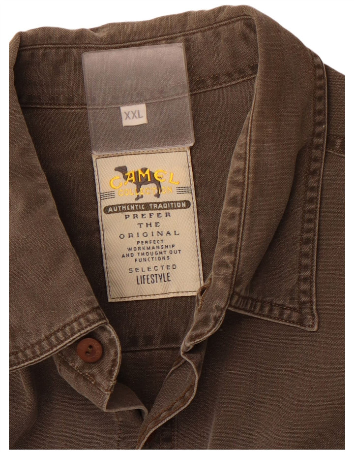 Cămașă pentru bărbați CAMEL ACTIVE 2XL maro