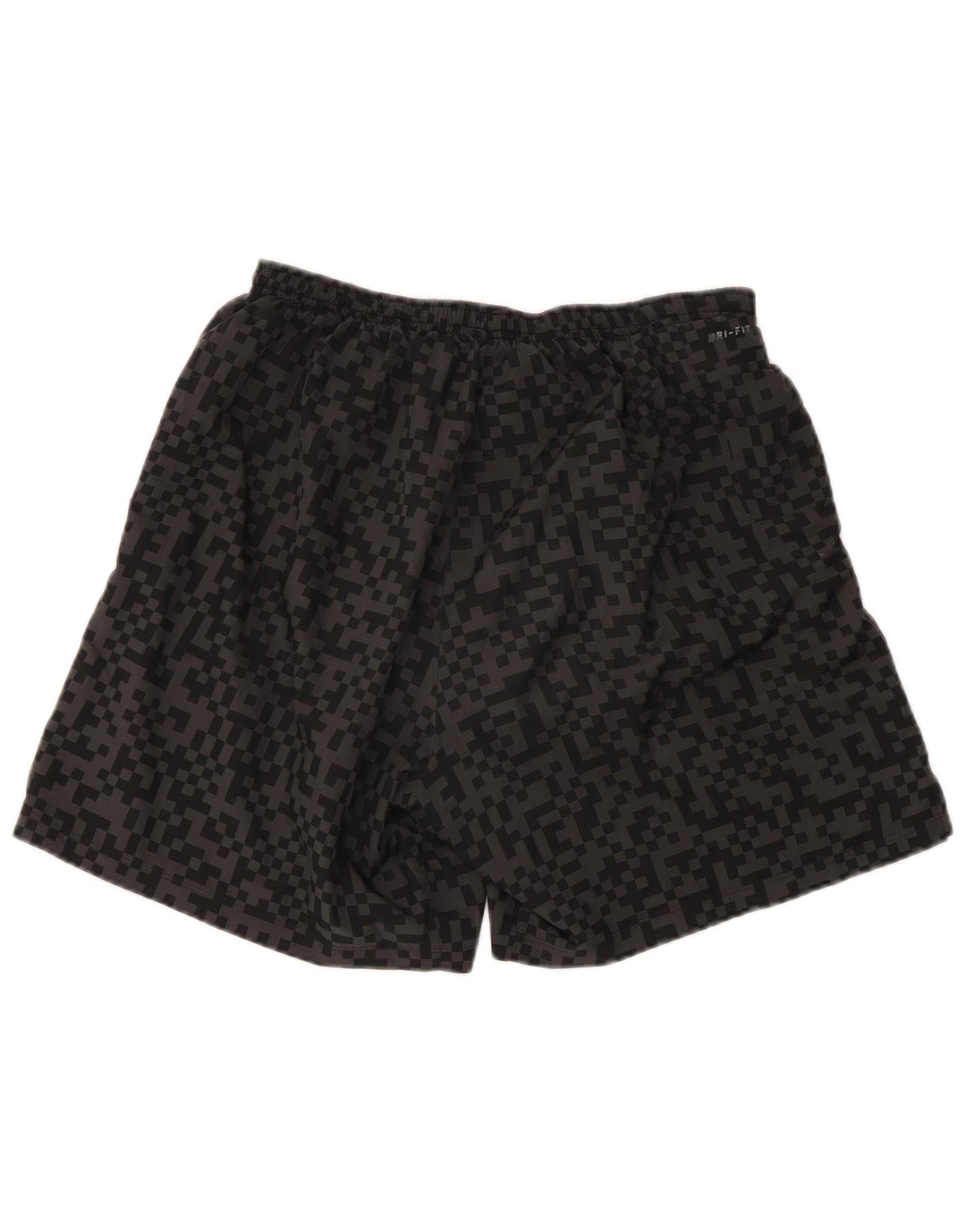 Pantaloni scurți sport Nike Dri Fit pentru bărbați, mari, negru, geometric, poliester